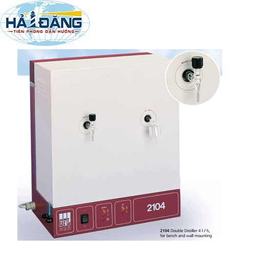 Máy cất nước 2 lần 4L/giờ, 2104 hãng Lauda GFL - Đức