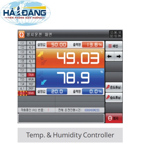 Tủ nhiệt độ và độ ẩm để bàn 65L, -20oC, Model: LH-TP65, Hãng: LKLAB/Hàn Quốc