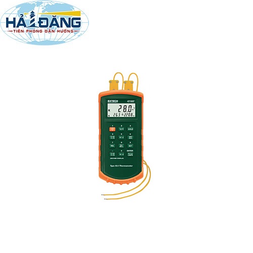421502 - Máy đo nhiệt độ tiếp xúc 2 kênh Extech