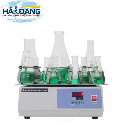 Gyromax 838 AMEREX - Máy lắc tròn 400 vòng/phút (max 6 bình 1 lít)