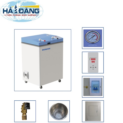 BKQ-Z30I - Nồi hấp tiệt trùng đứng 30 lít Biobase