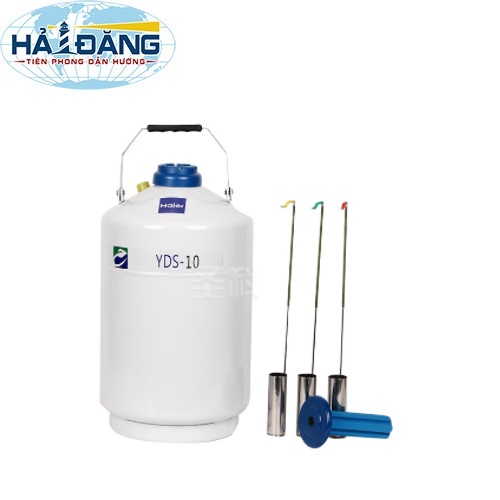 YDS-47-127-F Haier BioMedical - Bình đựng nitơ lỏng bảo quản mẫu lạnh 47 lít