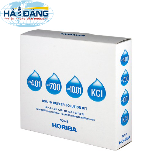 Bộ dung dịch chuẩn pH Horiba (pH 4.01/ pH 7.00/ pH 10.01)