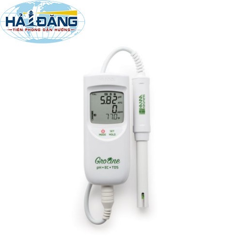 Hanna HI9814 - Máy đo pH/EC/TDS/Nhiệt Độ trong thủy canh