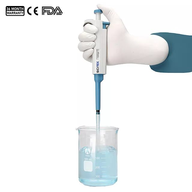 Dụng cụ bợm hút mẫu tự động Micropipet 50-200ul hãng SCITEK