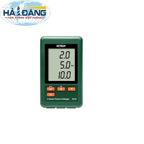 SD750 - Máy ghi dữ liệu áp suất 3 kênh Extech