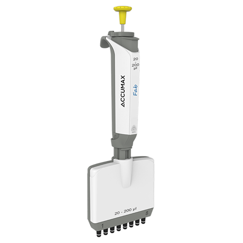 Micropipet 12 Kênh 0.5–10ul Accumax Fab AFM12-010