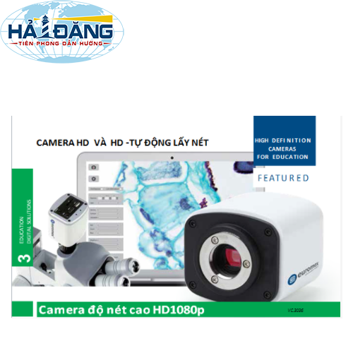 Dòng CAMERA HD VÀ HD-TỰ ĐỘNG LẤY NÉT cho kính hiển vi Euromex