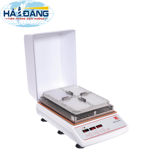 Máy lắc ổn nhiệt 4 đĩa, nắp đục (máy ủ lắc 4 khay elisa) ISLDMPHDGL Ohaus – Mỹ