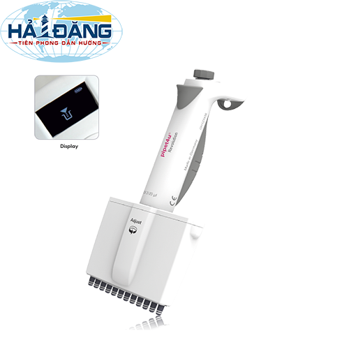 Micropipet điện tử 8 kênh 0.2 - 10 Microlit hãng AHN - Đức