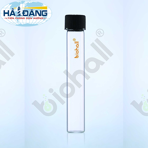 Ống nghiệm nuôi cấy vi sinh với nắp vặn hãng Biohall - Đức