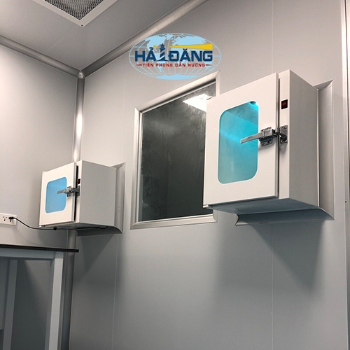 Tủ truyền Pass Box phòng sạch (Loại sơn tĩnh điện)
