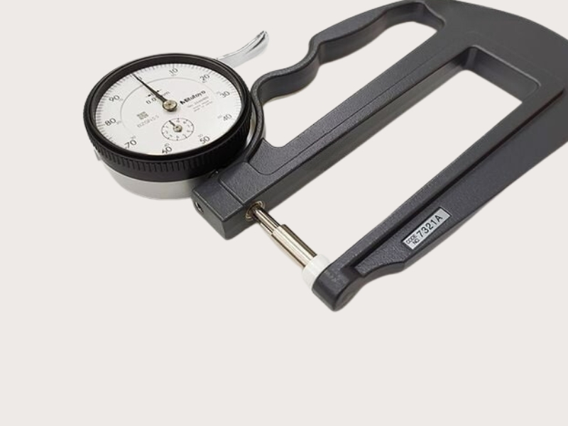 đồng hồ đo độ dày Mitutoyo 7321A (0-10mm), chính xác, cứng cáp