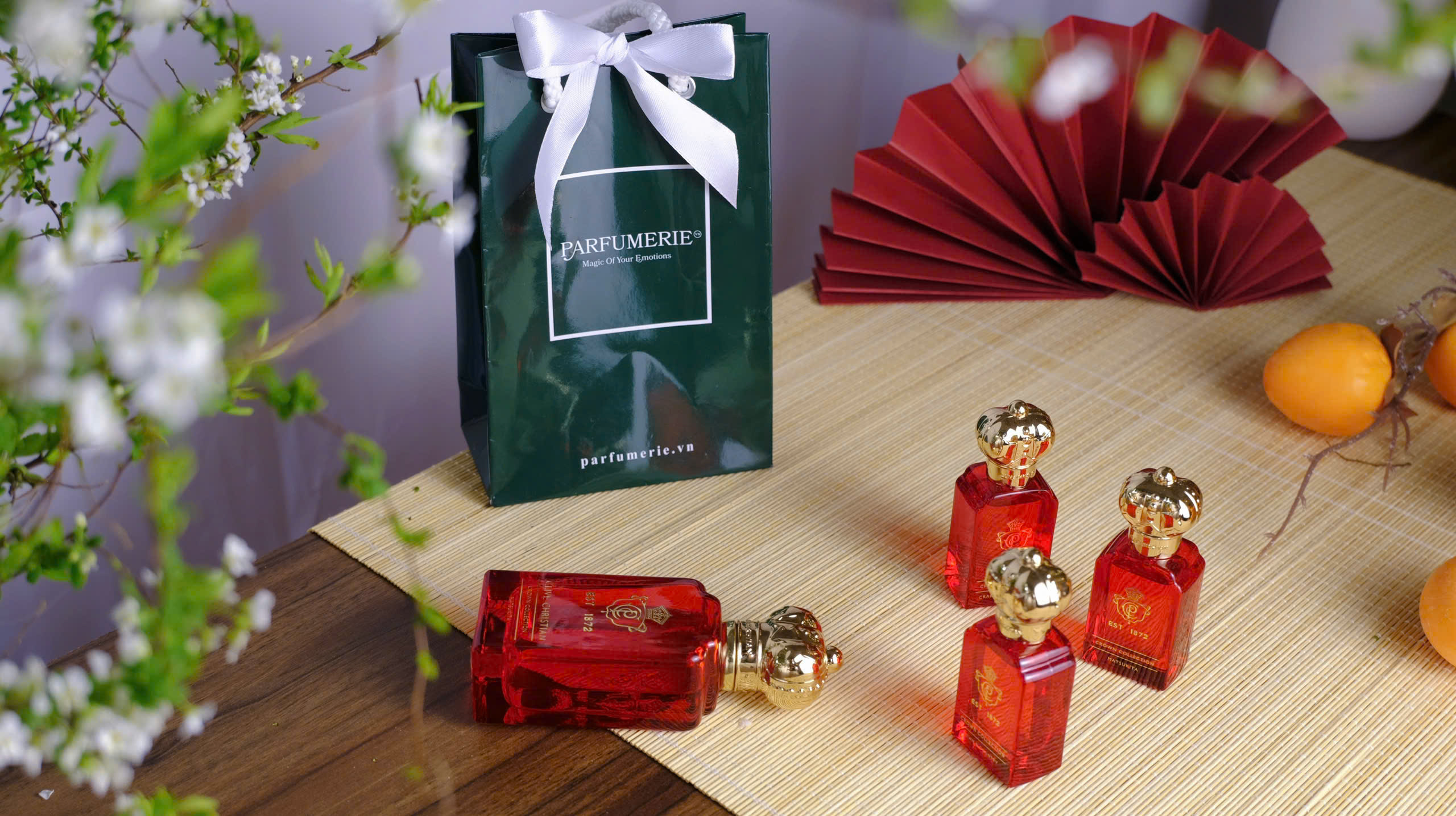 nước hoa dùng tết