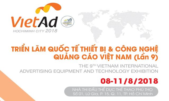 Thư mời tham dự Triển lãm quốc tế thiết bị và công nghệ quảng cáo VIETAD 2018