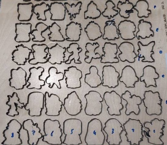 khuôn dao bế tem nhãn