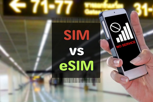 so sánh esim với sim vật lý