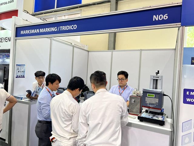 tridico laser tại triển lãm VME 2023 tại Hà Nội