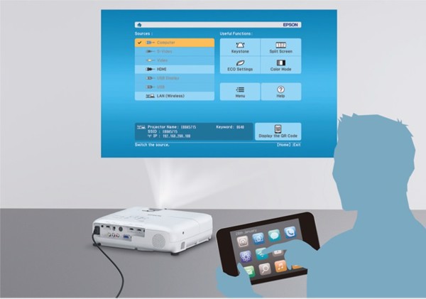 Hướng dẫn cài đặt kết nối và sử dụng trình chiếu không dây máy chiếu epson