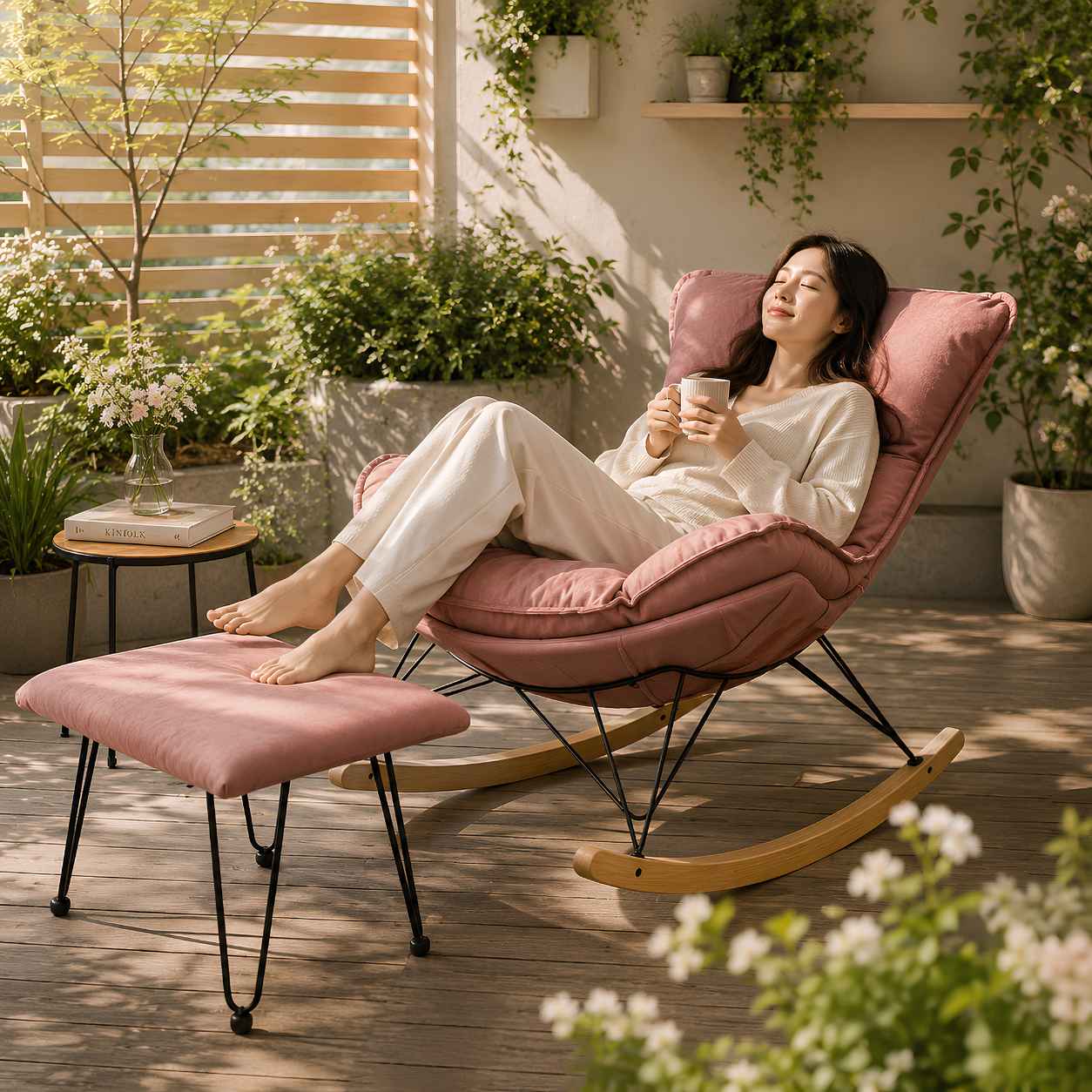 Thư giãn êm ái vải nỉ mềm mại 