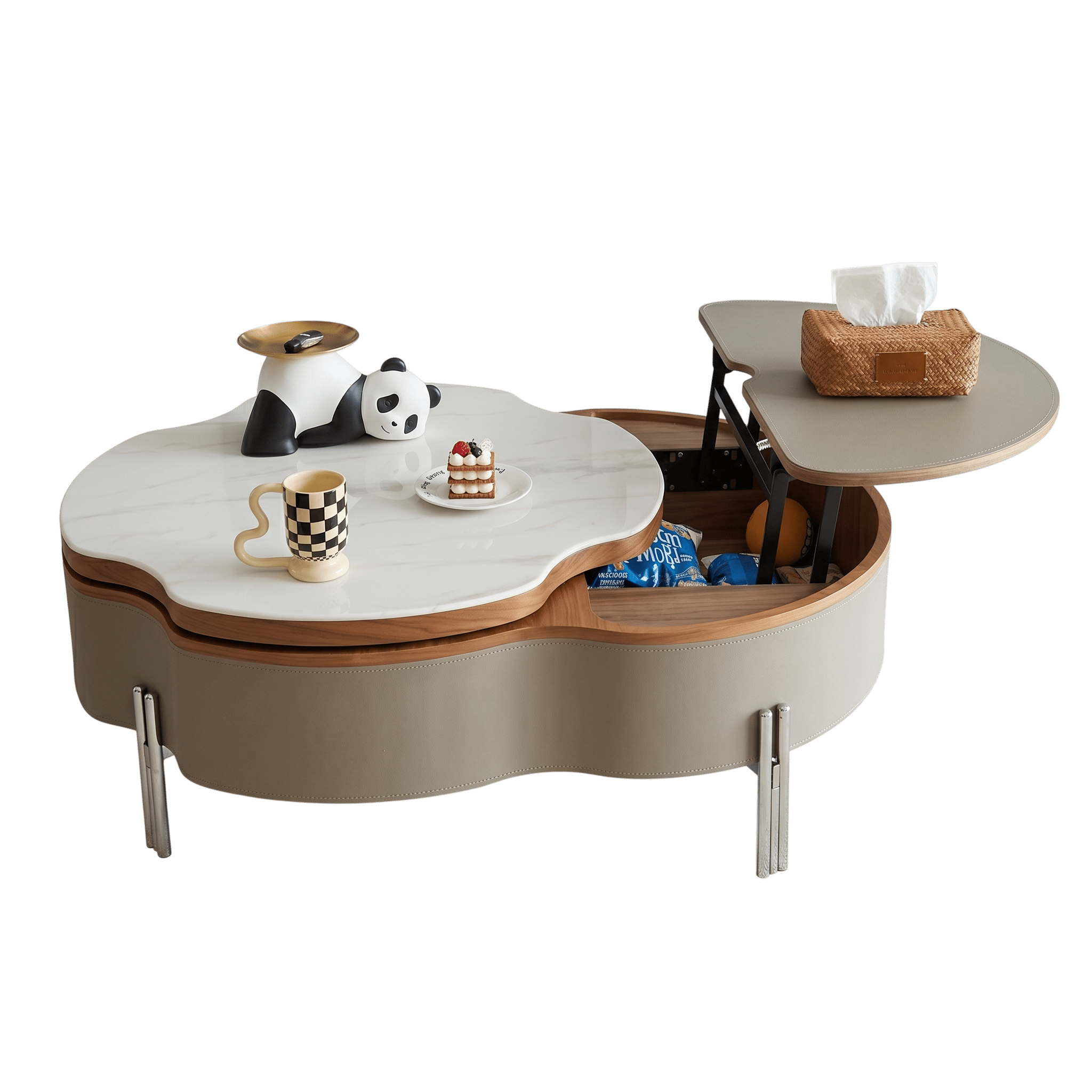 Bàn trà sofa phòng khách nhập khẩu BTG-04