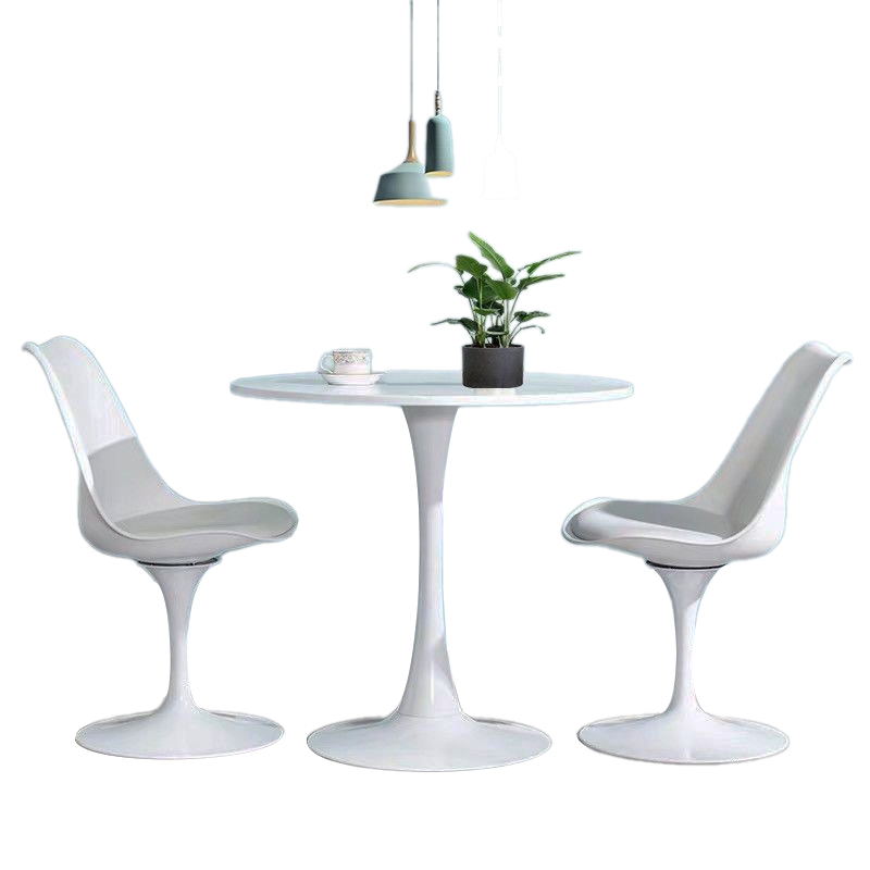 Bộ bàn 2 ghế tulip tiếp khách showroom BBC-41