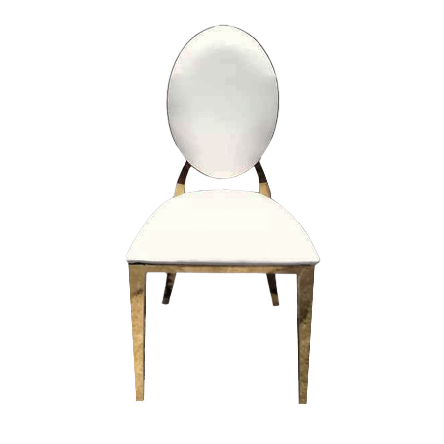 Ghế Ăn Louis Inox Mạ Vàng Nhập Khẩu GA-65