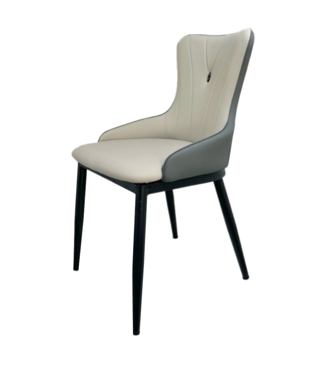 Ghế ăn Yuka bọc da chân sắt GA-20