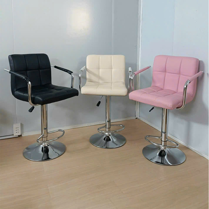 Ghế quầy bar GOLD06 18 Ghế quầy bar bọc da có tay hiện đại GBB-29 | Thiết Kế, Thi Công Nội Thất Trọn Gói