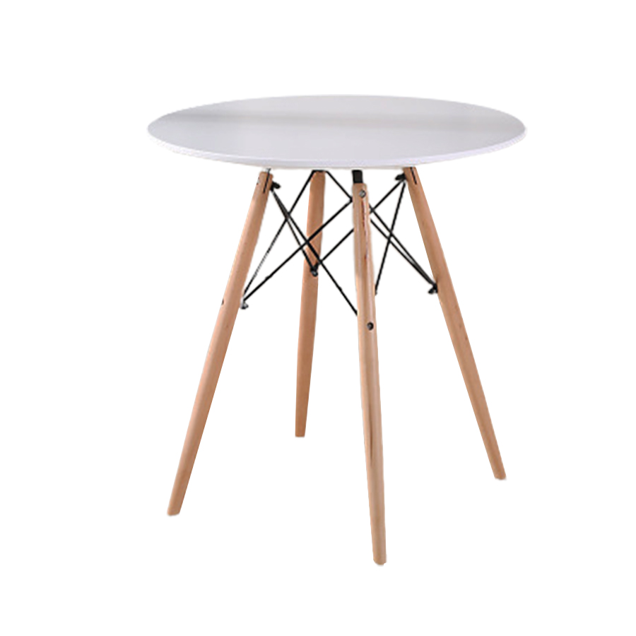 Bàn eames tròn tiếp khách, bàn cafe nhỏ gọn BCF-09