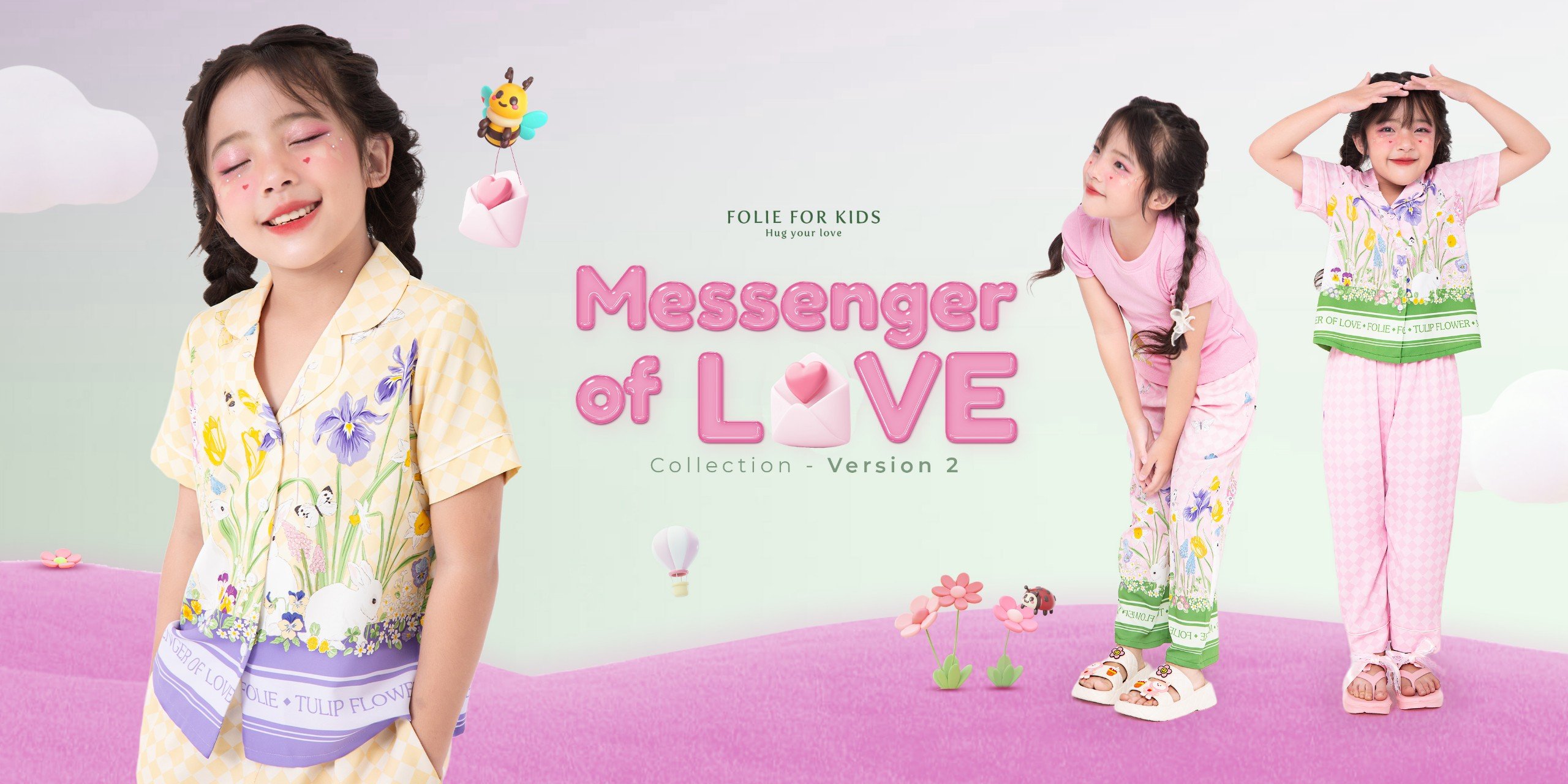 Messenger Of Love Collection - Version 2 | Lá thư gói ghém những yêu thương, nâng niu mầm hoa nhỏ