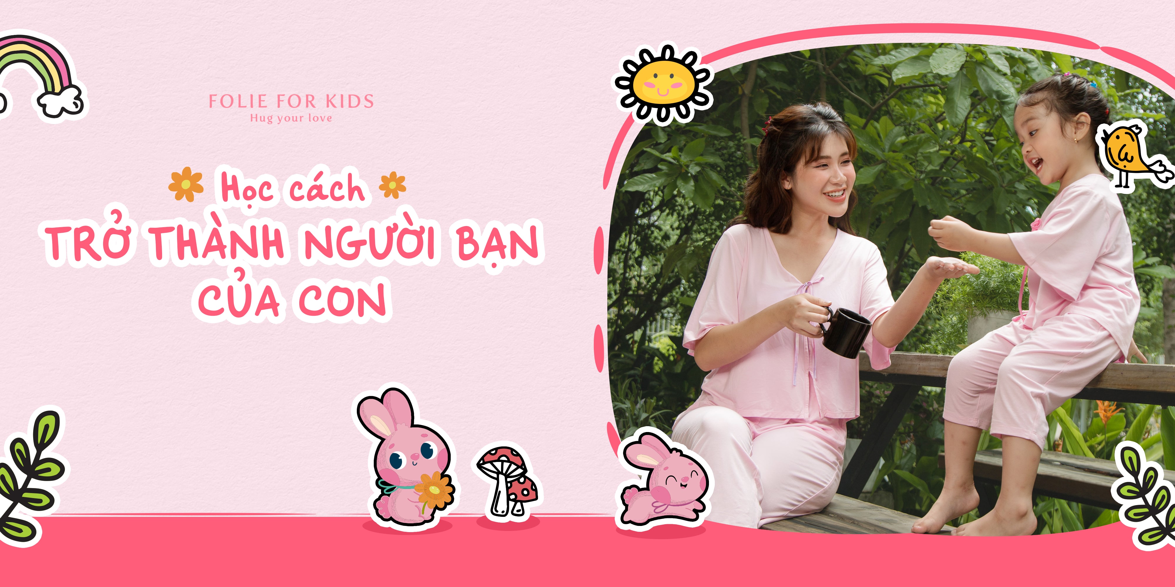 Học cách để trở thành một người bạn của con