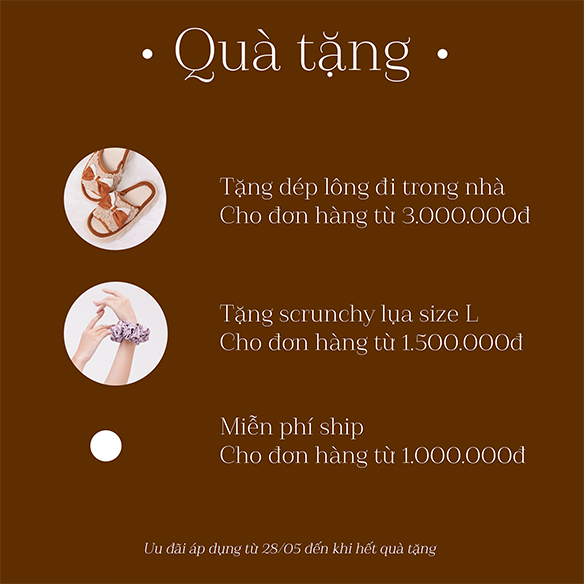Quà tặng đặc biệt từ Folie Homewear từ 28/05/2022