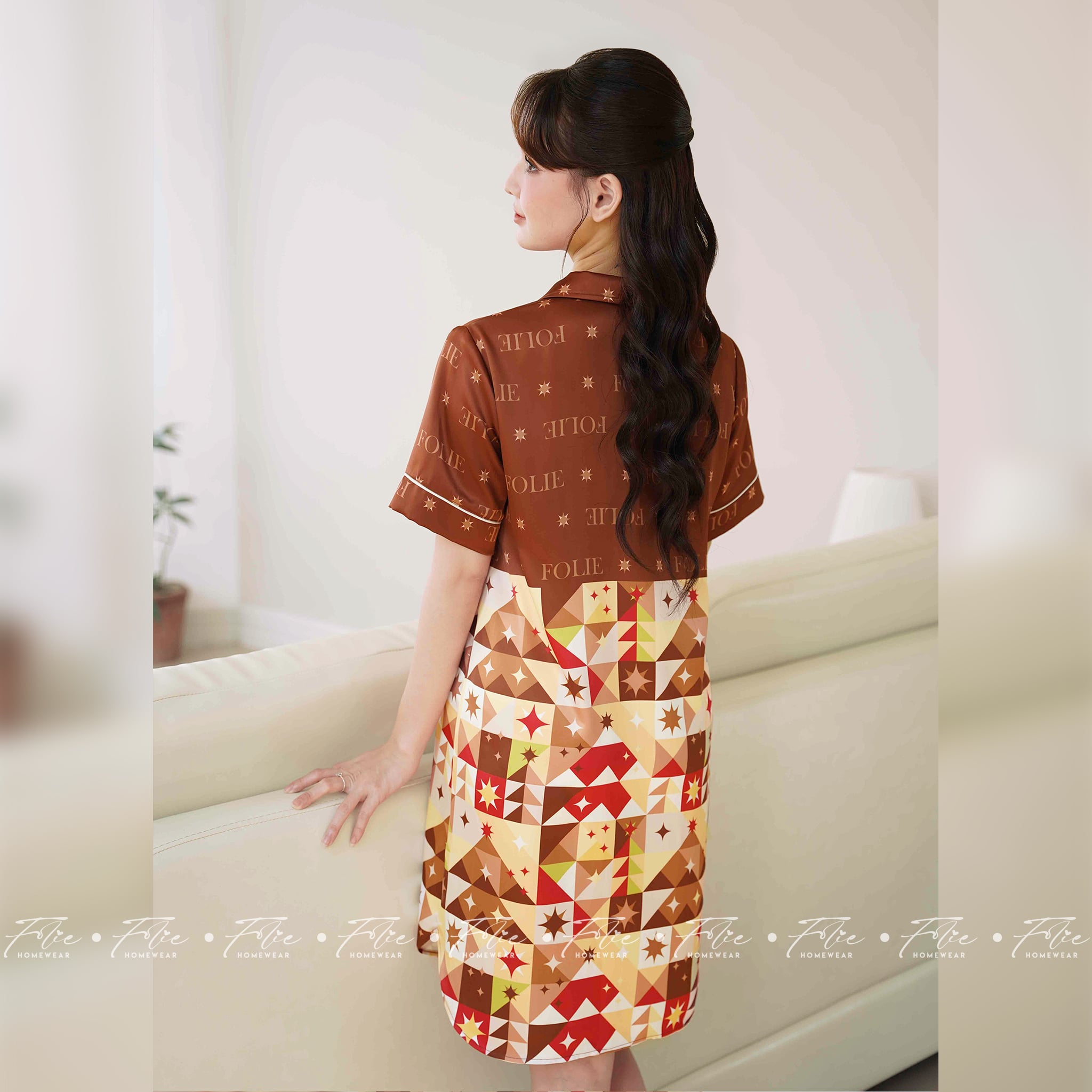 COUPLE COMBO 1 (Nâu) - Set đồ mặc nhà 