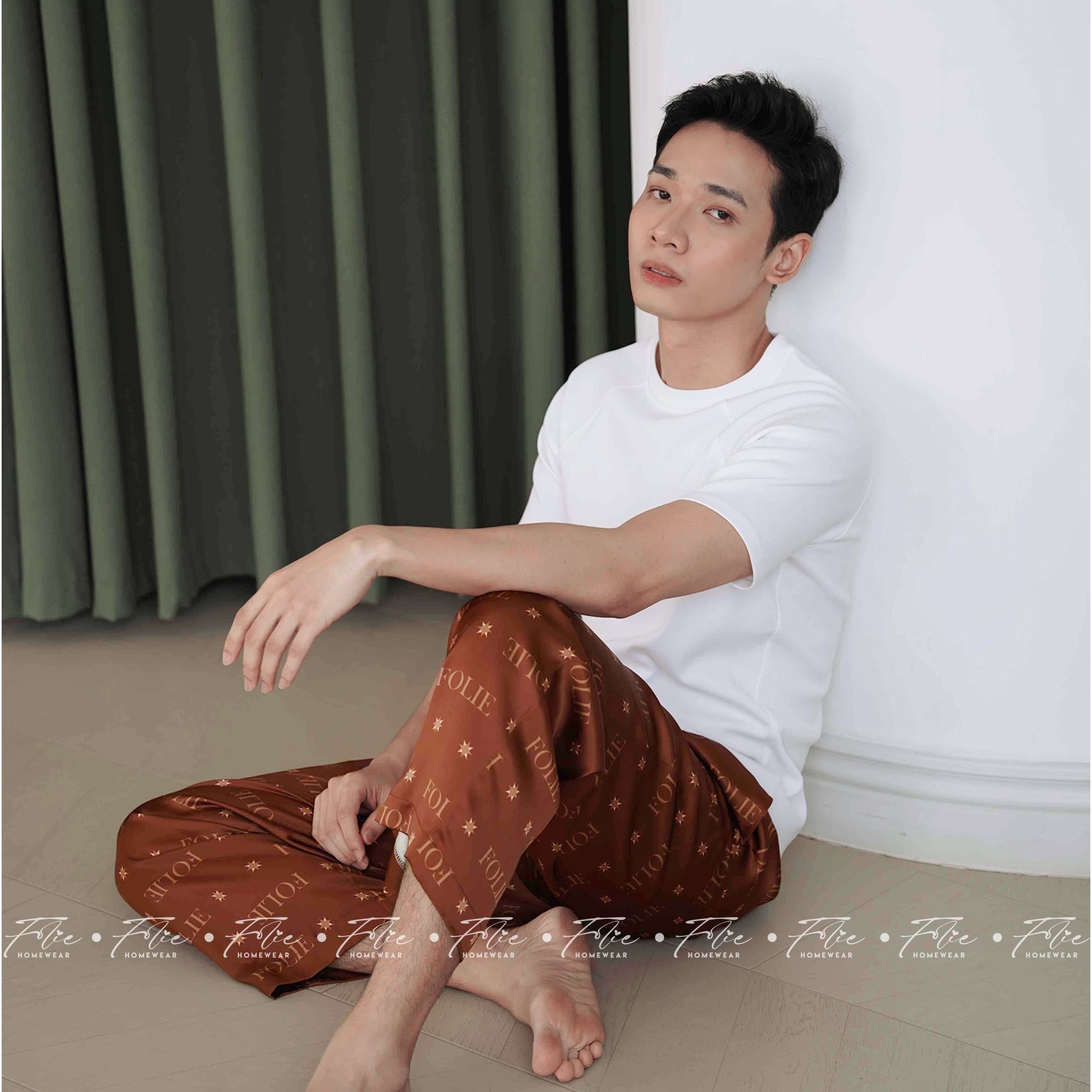 COUPLE COMBO 2 (Nâu) - Set đồ mặc nhà 