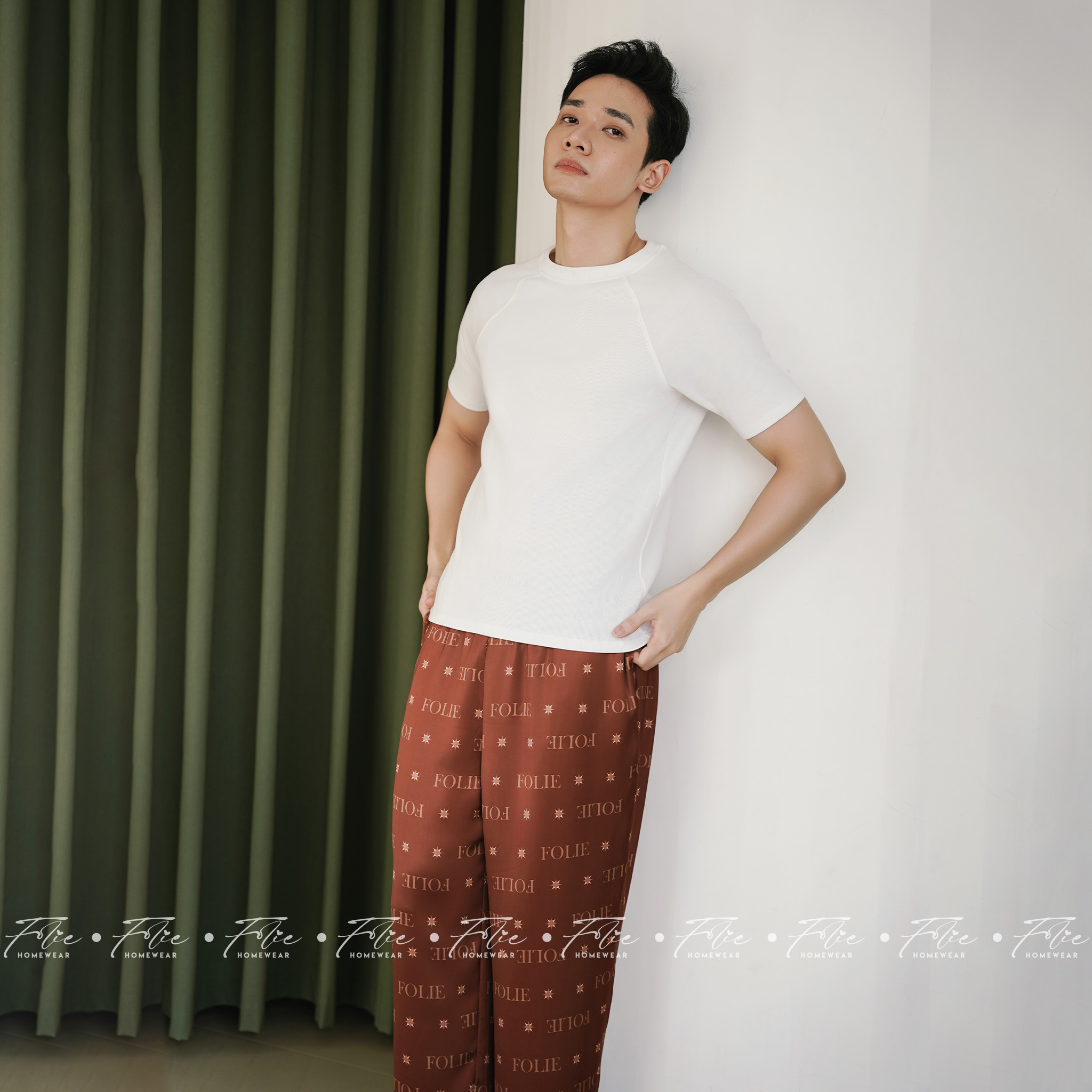 COUPLE COMBO 2 (Nâu) - Set đồ mặc nhà 