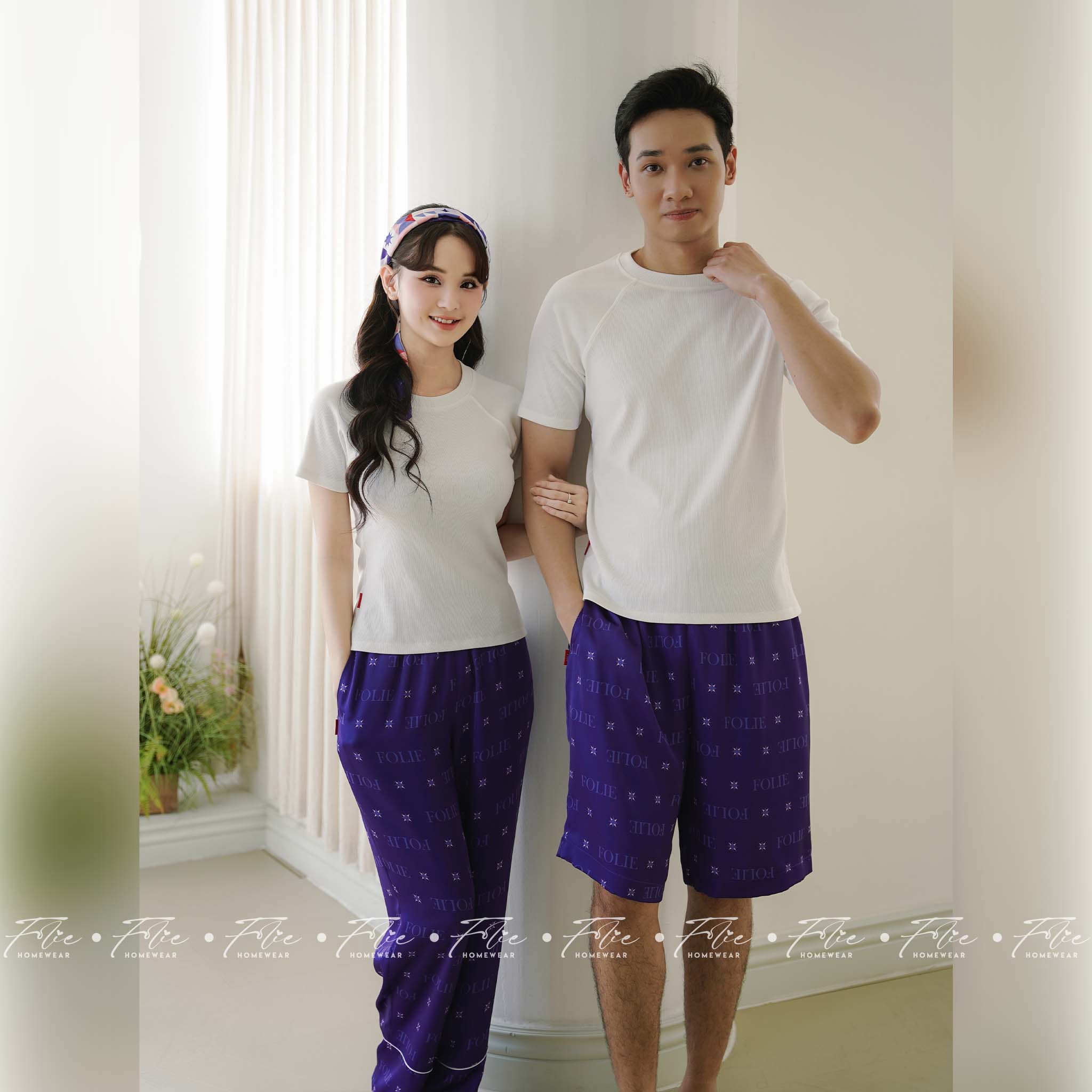 COUPLE COMBO 2 (Navy) - Set đồ mặc nhà 