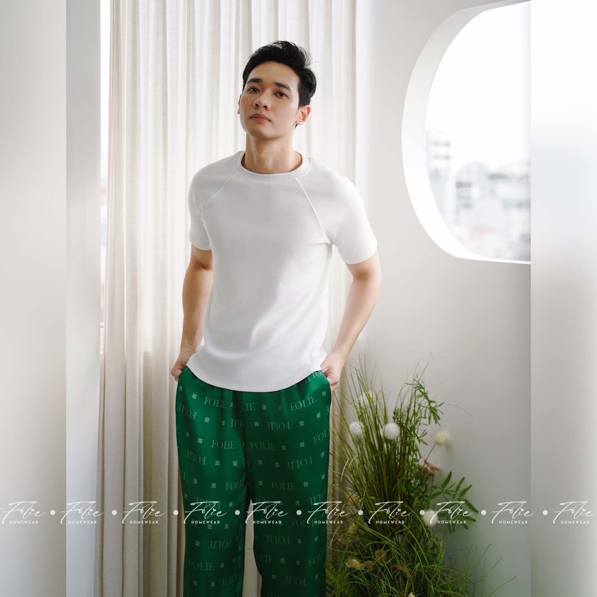 COUPLE COMBO 2 (Xanh lá) - Set đồ mặc nhà 