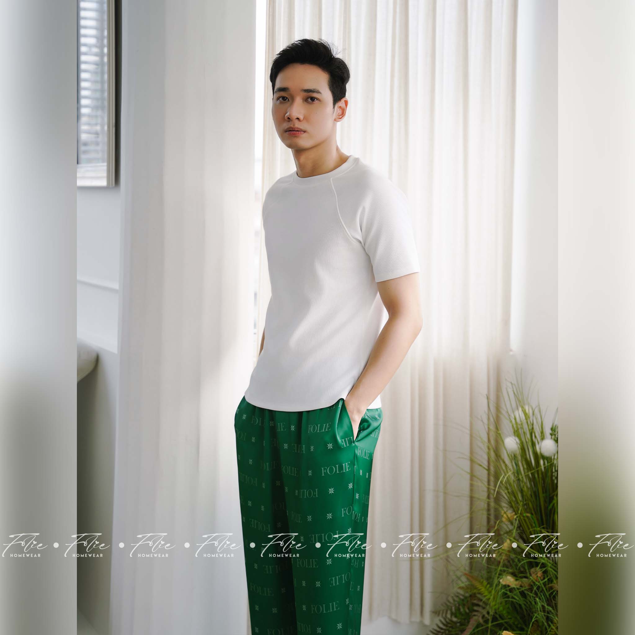 COUPLE COMBO 2 (Xanh lá) - Set đồ mặc nhà 