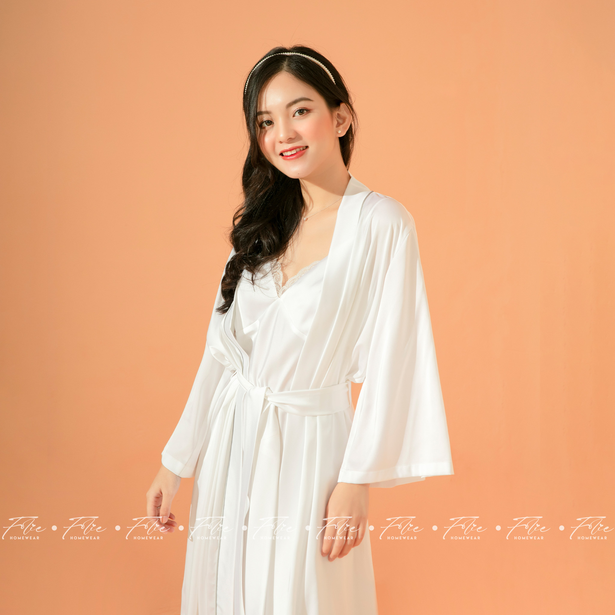 ĐẦM FD28.1 + ÁO CHOÀNG 