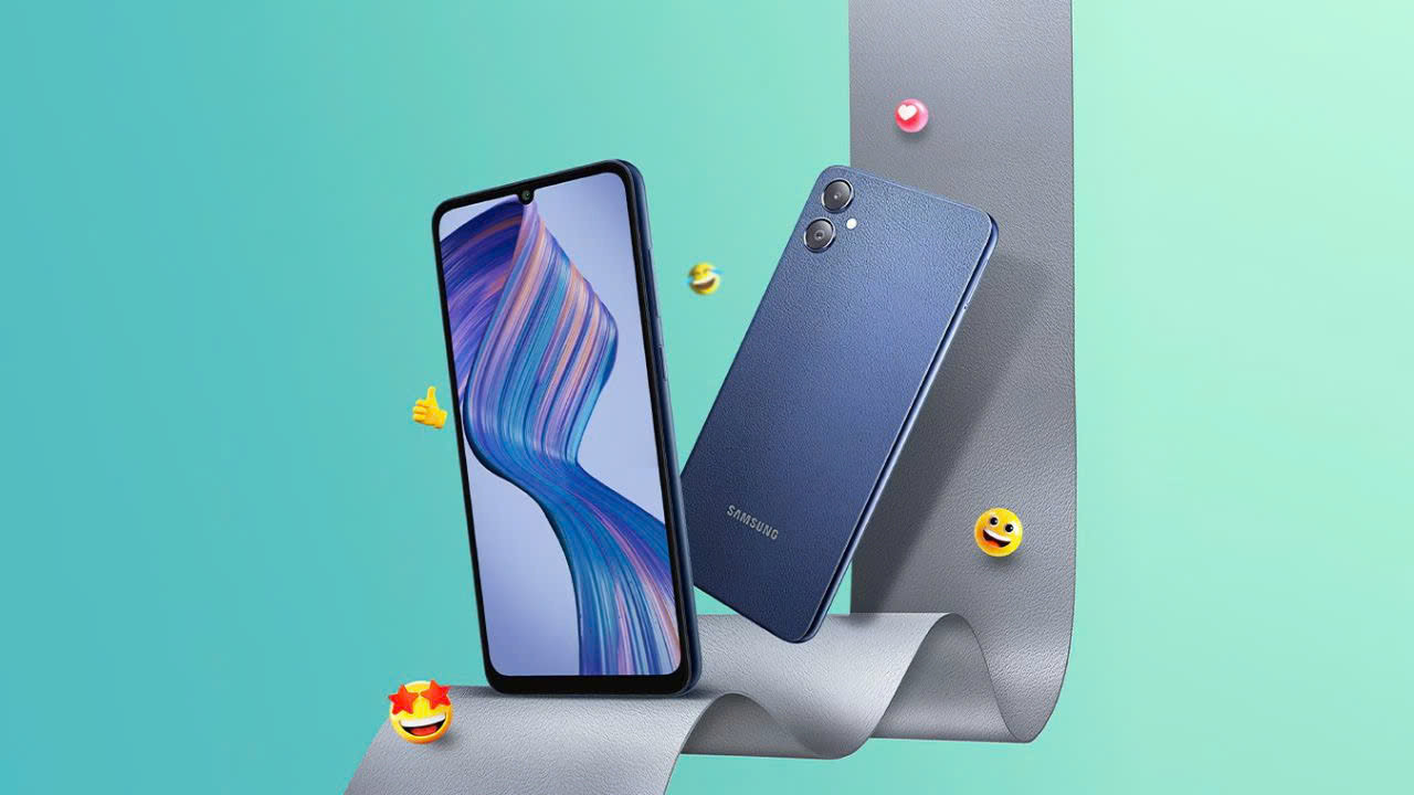 Galaxy F05 ra mắt với mặt lưng giả da và sử dụng MediaTek Helio G85