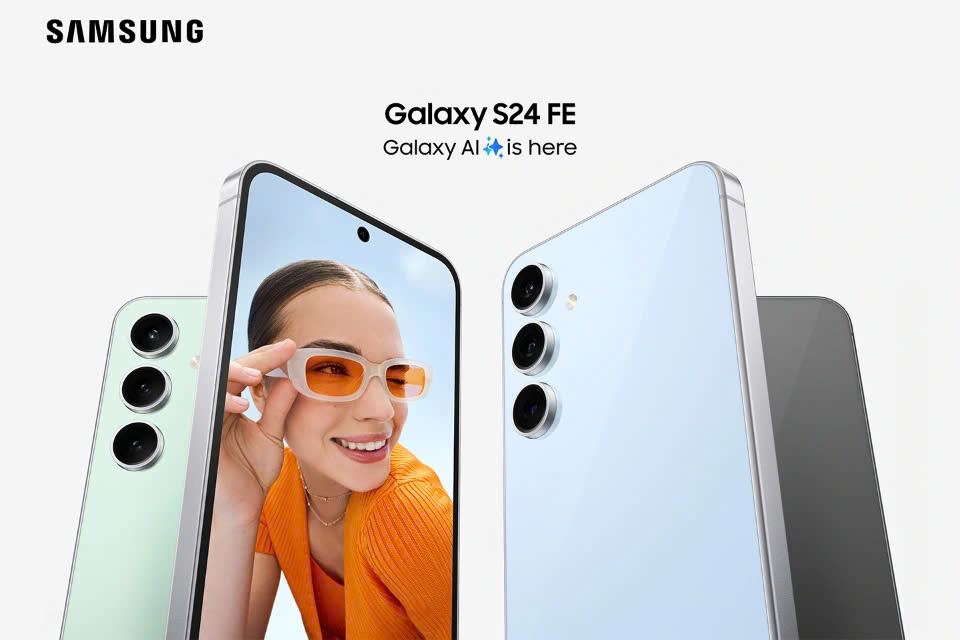 Samsung Galaxy S24 FE chính thức ra mắt: Màn hình lớn nhất dòng FE, chip Exynos 2400e