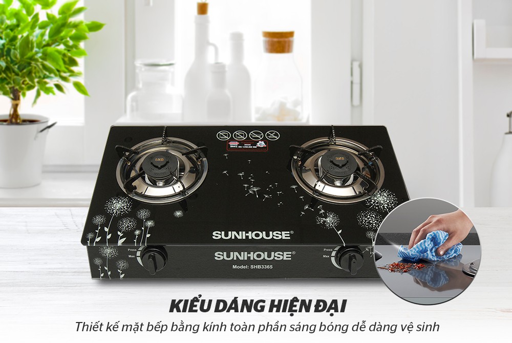 Bếp ga đôi Sunhouse SHB3365