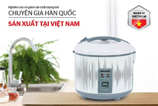 NỒI CƠM ĐIỆN 1.8L SUNHOUSE SHD8601