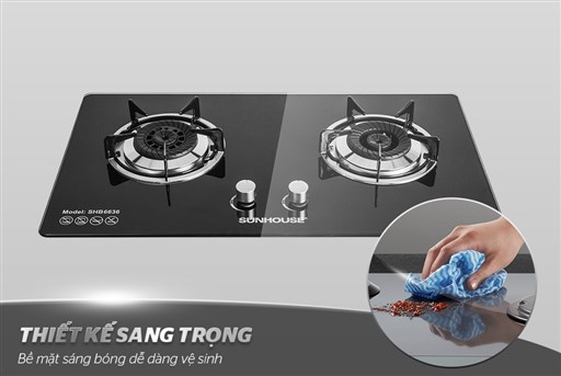 Bếp ga âm Sunhouse SHB-6636