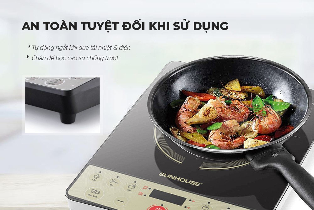BẾP TỪ ĐƠN SUNHOUSE SHD6165
