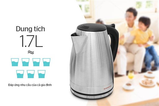 Bình đun siêu tốc Sunhouse 1.7 lít SHD1370