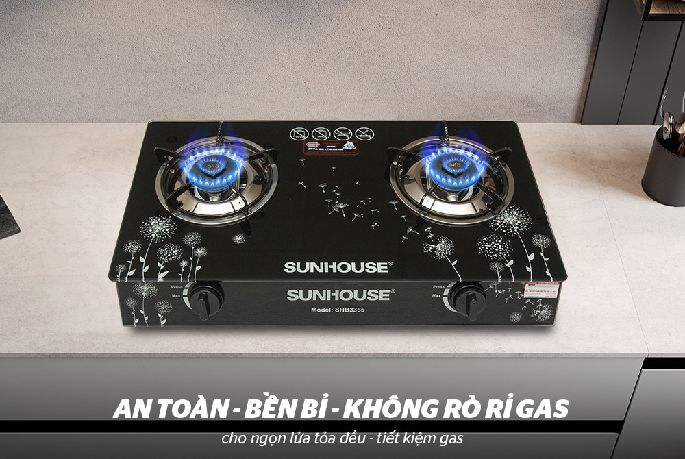 Bếp ga đôi Sunhouse SHB3365