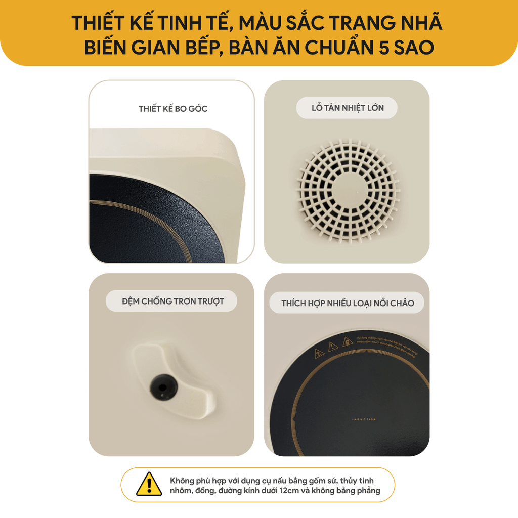 Bếp từ đơn BlueStone ICB-6618 2000W