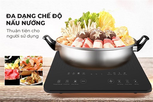 BẾP TỪ ĐƠN SUNHOUSE SHD6802